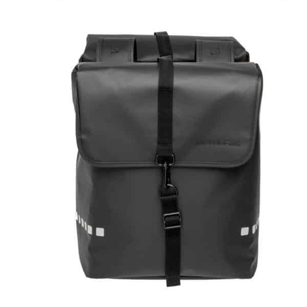 SACOCHE VELO PORTE BAGAGE A PONT NEWLOOXS ODENSE DOUBLE NOIR - 39 LITRES - 340X380X160MM